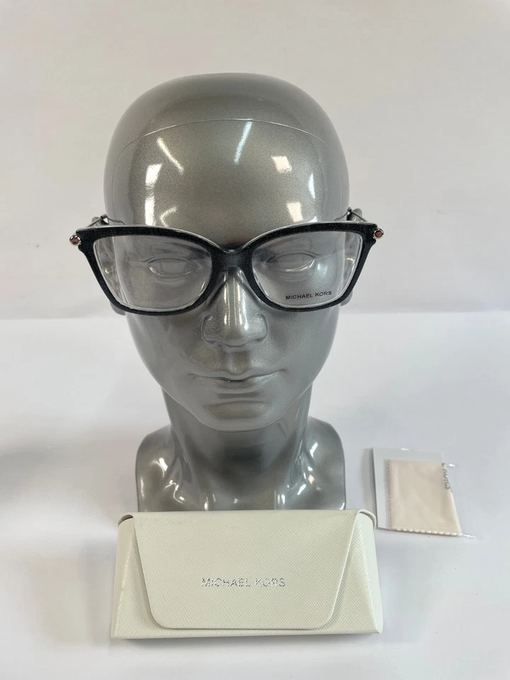 Óculos Michael Kors MK4150U Kingston armação óptica 54-17-140 cinza denim - Imagem 1 de 4