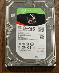 Seagate ST6000VN0041 Iron Wolf 6TB Internal 3.5" SATA NAS - Afbeelding 1 van 7