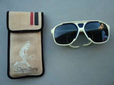 Vintage Bolle Bjorn Borg Master's Sunglasses With Case Made in France RARE! - Image 1 of 4