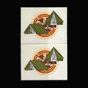 Tonga 1980 Rotary International Unique Unusual self-adhesive Stamps 2v MNH - Picture 1 of 3