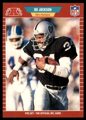 Juego profesional Bo Jackson 1989 Los Angeles Raiders #185 Foto 1 de 2