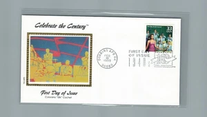 1999  First day Cover #3186j Big Band Sound, music Colorano cachet 1940's - Picture 1 of 2