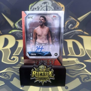 Junior Tafa RC UFC Topps Finest 2024 Rookie Finest Autograph Card Auto #RFA-JT - Bild 1 von 4