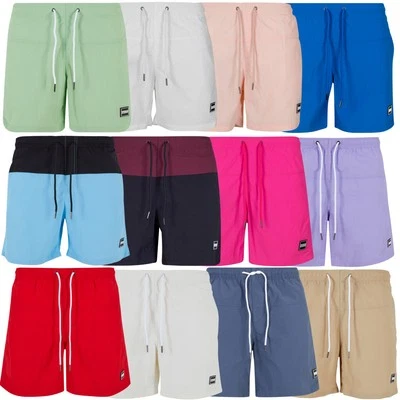 UrbanClassics Badehose Swimshorts NEON Block Badeshort Freizeit Hose Swimwear - Bild 1 von 4