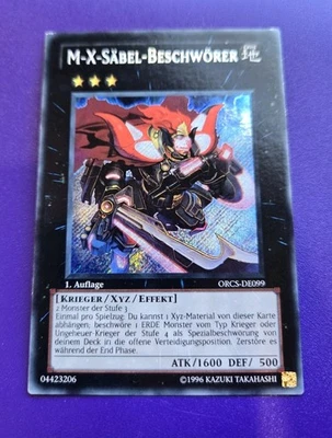 *GERMAN* M-X-Saber Invoker Secret Rare 1st Edition ORCS-EN099 LP Yugioh - Image 1 of 2