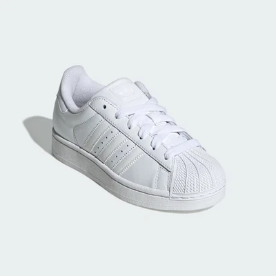 Adidas Superstar II C Tenis Niños Talla 11 Informales Blanco Clásico Puntera Zapato Foto 1 de 4