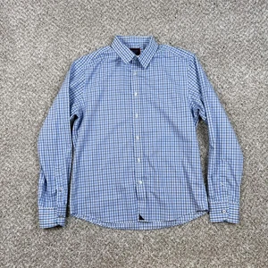 UNTUCKit Hemd Herren mittelblau kariert kariert Durff WF faltenfrei Button Down - Bild 1 von 11