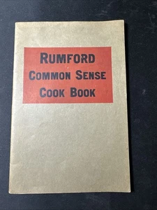 Libro di cucina vintage Rumford buon senso - Foto 1 di 13