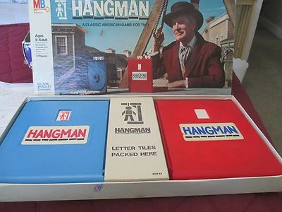 VINTAGE BOARD GAME HANGMAN  1976 - Image 1 of 4