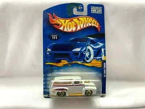 Hot Wheels 2000 Mainline '56 FORD TRUCK - OPENING HOOD Gold 5 Spoke Wheels #171 - Picture 1 of 2