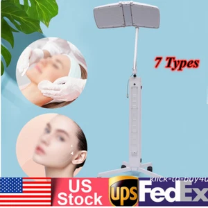 LED Facial PHOTON Therapy Light Skin Rejuvenation PDT Therapy Lamp 7 Colors - Picture 1 of 10