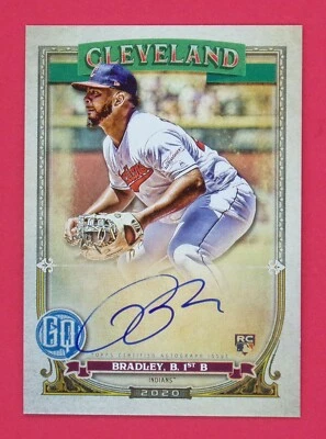 2020 Topps Gypsy Queen Bobby Bradley RC Autographs #GQABB Cleveland Indians - Image 1 of 2