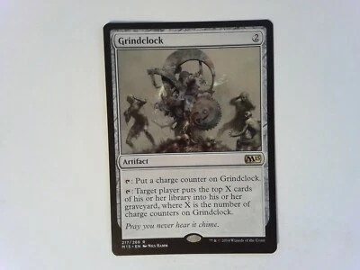 Grindclock	 Magic 2015 - Magic the Gathering MTG - Artifact - Image 1 of 2