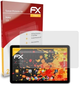 atFoliX 2x Screen Protector for Nokia T21 Screen Protection Film matt&shockproof - Picture 1 of 8