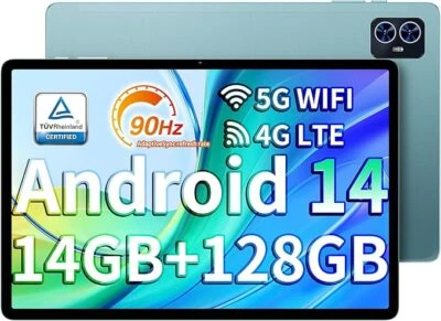 TECLAST M50 Android 14 Tablette Tactile 10 Pouces 12Go RAM+128Go ROM（1To TF） 4G - Photo 1/4