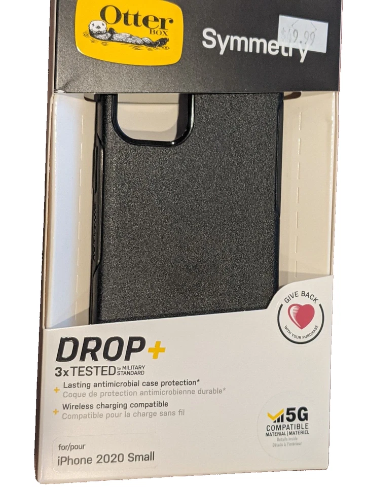 OTTERBOX Symmetry Case for iPhone 12 Mini - Black