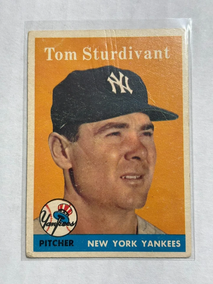 1958 Topps - Tom Sturdivant #127 - Image 1 of 1