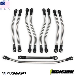 Incision IRC00040 Steel 10pc Link Kit 1/4" Stainless Steel for Axial Wraith - Picture 1 of 4