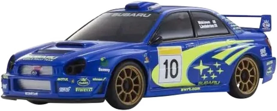 Kyosho ASC SUBARU IMPREZA WRC 2002 MZP474WR Painted Body For MINI-Z MA020 - Image 1 of 1