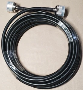 15ft Low-Loss SRF240 Coaxial Cable - N Male to N Male - 50 ohm - Picture 1 of 4