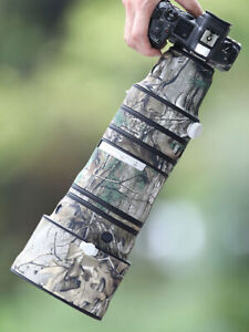 ZZQ&CCF Rain Cover for CANON RF 100-300mm F2.8 L IS Waterproof Lens Camouflage