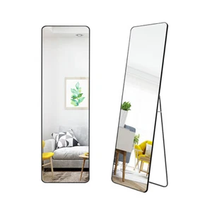 150cm Free Standing Full Length Bedroom Mirror Dressing Make up Long Wall Mirror - Picture 1 of 10