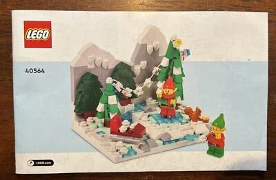 LEGO 40564:  Winter Elves Scene Instruction Manual Only - Image 1 of 3