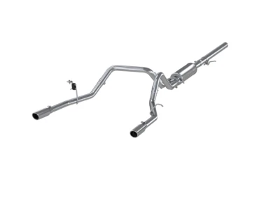 MBRP 3''/2.5'' Cat-Back SS Exhaust Dual Exit w/SS Tip For 2019 GMC Sierra 1500 Foto 1 de 3