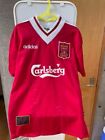 LIVERPOOL  1995 1996 Home Adidas Reds VINTAGE  Shirt Jersey CLASSIC