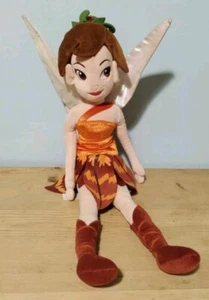 Disney Store Fawn Fairy Plush Medium Toy ~20" Brown Dress Tinkerbell Neverbeast - Picture 1 of 4