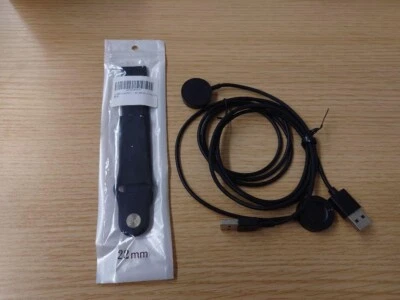 Fossil Gen6 FTW4061 Black Silicone Smartwatch Android Wear OS Touchscreen Rare - Image 1 of 4