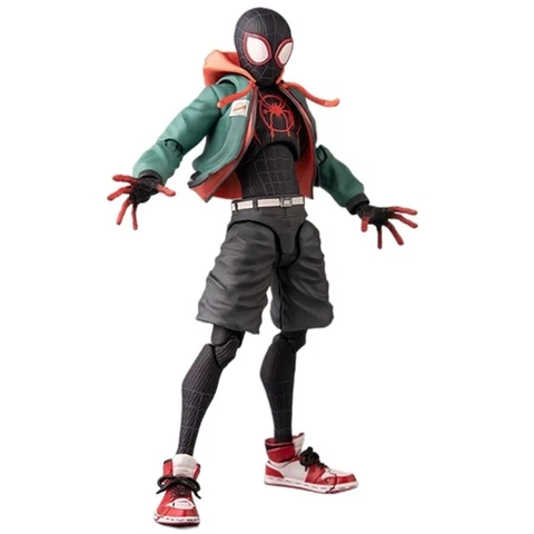 Sentinel SV Action Figure Spiderman into The - Miles Morales Model Kids Toy Cover