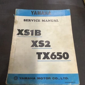 Original Yamaha Service Manual XS1B XS2 TX650 - Picture 1 of 5