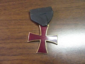 Ritter Templermedaille, glatter Rücken SWM #1 - Bild 1 von 2