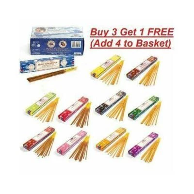 Satya Incense Nag Champa Genuine Joss 15g Insence Sticks - Many Scents Available - Image 1 of 4