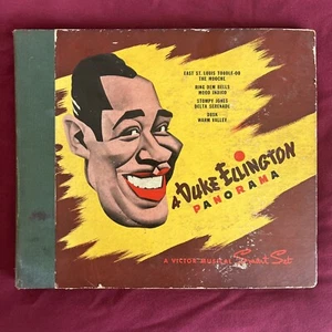 DUKE ELLINGTON PANORAMA Victor SMART SET P-138 4 Records. 10” Well Preserved. - Picture 1 of 3