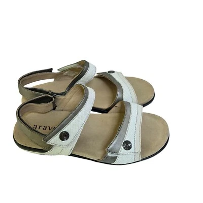 Сандалии Aravon Katherine кожаные с ремешками удобные сандалии кожа размер 9 - Изображение 1 из 4