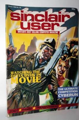 SINCLAIR USER RIVISTA NUMERO 48 MARZO 1986 TRANSFORMERS EDIZ. INGLESE GD1 59192 - Immagine 1 di 4