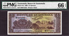 Guatemala 1/2 // 0.50 Quetzal 1960 Pick-41B Gem Unc Pmg 66 Epq