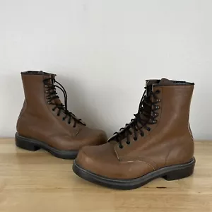 Stivali morbidi vintage Red Wing 953 supersole pelle marrone uomo 7 made in USA INDOSSATI UNA VOLTA! - Foto 1 di 19