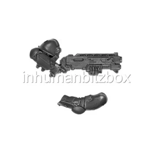 EXSQ36 PAIRE BRAS FUSIL ARBITES EXACTION SQUAD WARHAMMER W40K BITZ (f) 57-58 - Picture 1 of 1