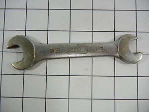 Vintage SHAW TOOLS Open End Wrench 11/16" x 19/32" USA Made Tool K938 - Picture 1 of 11