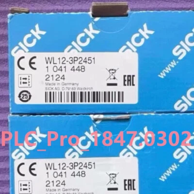 1PCS NEW SICK WL12-3P2451 1041448 Photoelectric Switch Sensor  Fast delivery - Image 1 of 4
