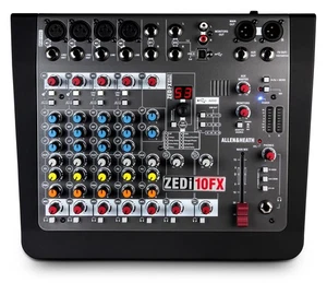 Allen & Heath ZEDi 10 FX Mixer USB DJ PA Studio Mischpult Live Audio Recording - Bild 1 von 12