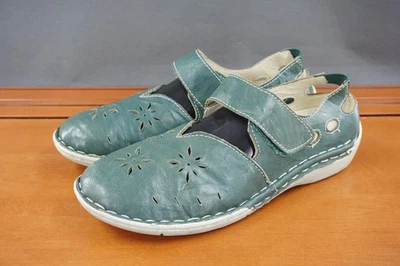 Zapatos Propet Chloe para mujer talla 9 cuero verde cómodos Mary Jane informales para caminar Foto 1 de 4