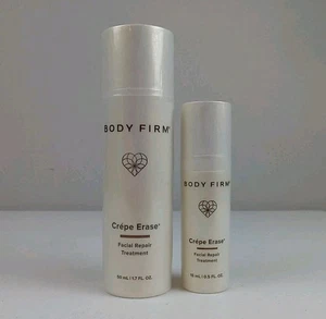 BODY FIRM • Crepe Erase • Facial Repair Treatment 1.7 oz And .5 Fl Oz Lot Sealed - Picture 1 of 5