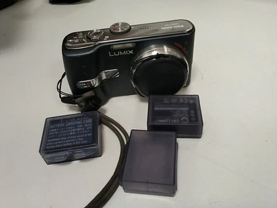 Panasonic LUMIX DMC-TZ1 5.0MP Digital Camera With 3 Batteries - No Charger - Image 1 of 4