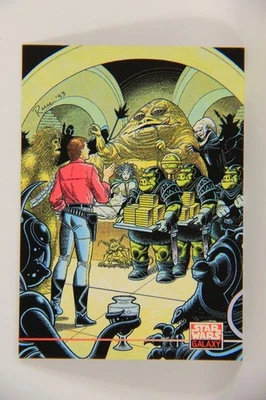 Star Wars Galaxy 1994 Card #263 Han Solo In Jabba's Palace Artwork ENG L019632 - Image 1 of 2