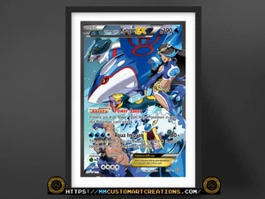 Team Aqua’s Kyogre EX #6 Double Crisis (DCR) Poster Print - Bild 1 von 3