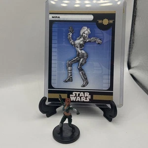 Star Wars Minis WOTC KOTOR Mira 6/60 sehr selten mit Karte - Bild 1 von 2